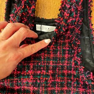 Zara holiday pinafore toddler dress